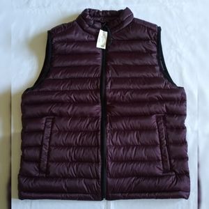 New Men's Aeropostale Quilted Puffer Vest Size S